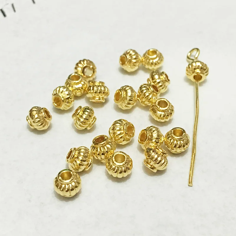 Серьги STENYA фурнитура для браслета гофрированные бусины подвески аксессуары