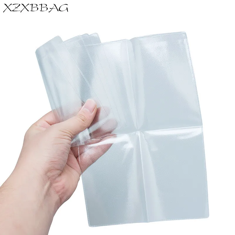 Прозрачная сумка XZXBBAG для российского водительского удостоверения ПВХ чехол