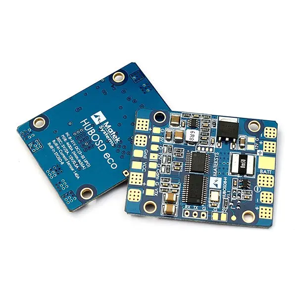 Matek HUBOSD Eco H Type w/ STOSD8 двойной BEC Датчик тока 140A OSD|rotor disc|motor lightmotor reduction |