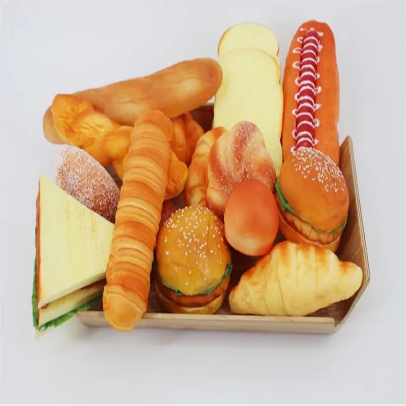 Squishy Imitation bread hamburger super slow rising squeezed toys anti stress novelty | Игрушки и хобби