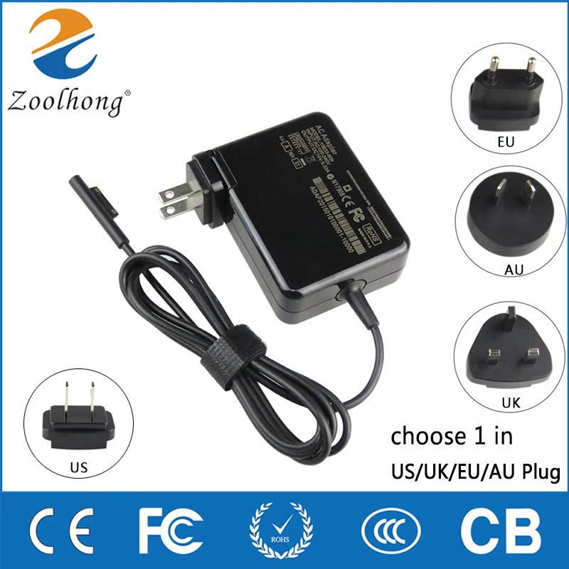 Для Microsoft surface book 1798 Улучшенный i7 15V 6.33A адаптер питания | Компьютеры и офис