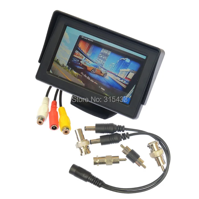 Diy мути-градусный использования видеонаблюдения видеокамера тестер 4.3 &quot