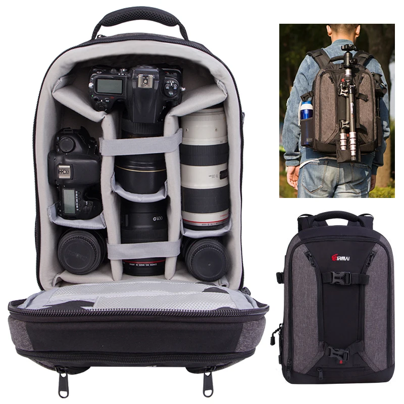 Профессиональный чехол для камеры с толстой перегородкой DSLR VCR видео