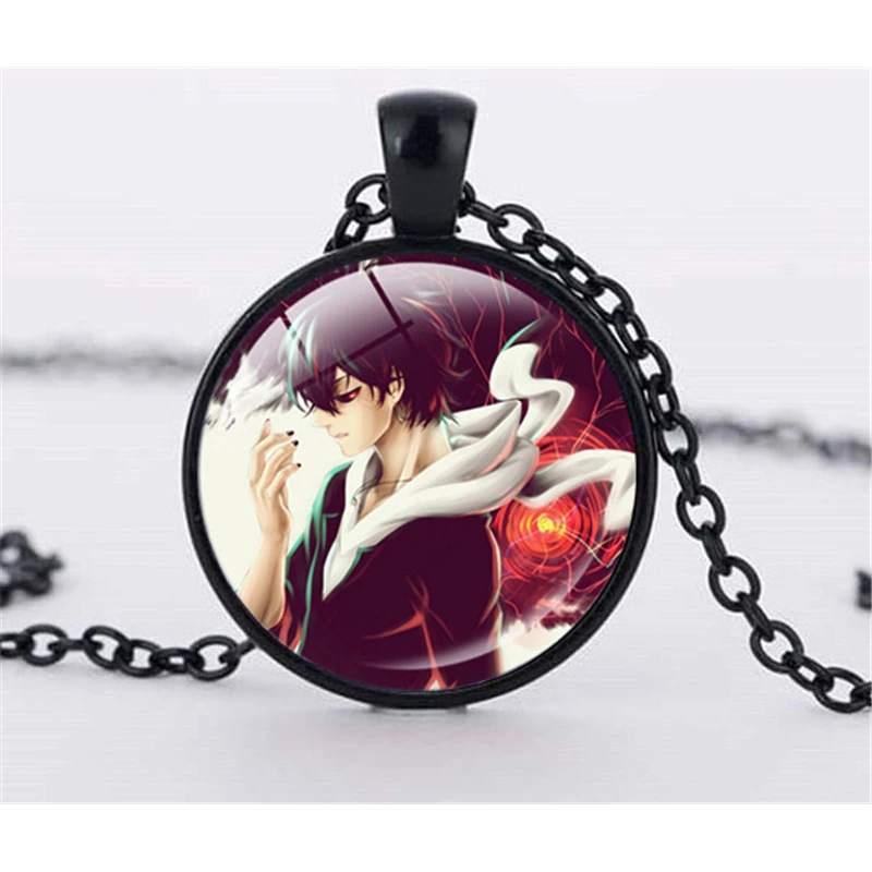 Аниме Tokyo Ghoul Kaneki Ken ожерелье фигурки Подвески Трендовое стекло круглая купольная