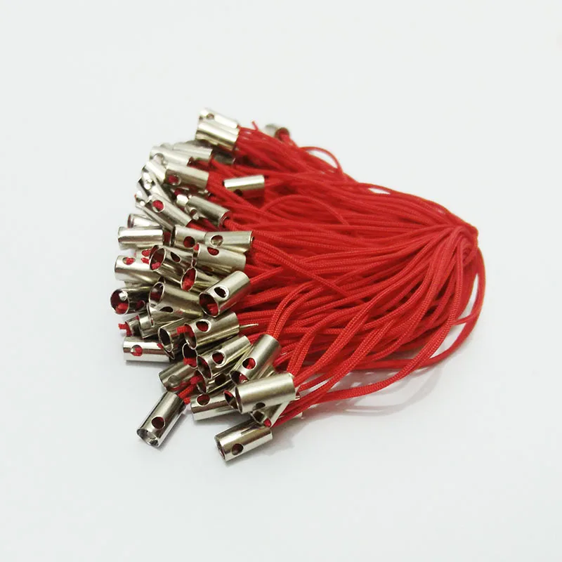 Красный шнурок Lariat ремни застежка для мобильного телефона шнур сотового Висячие