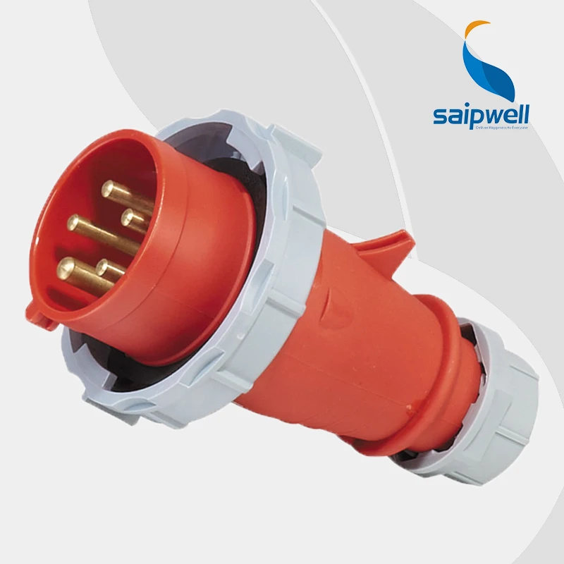 16A 400V 5P (3P + N E) устойчивая к атмосферным воздействиям 16 amp промышленная вилка