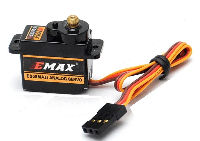 EMAX ES08MA II 12g мини металлическая Шестерня Аналоговый сервопривод | Электроника