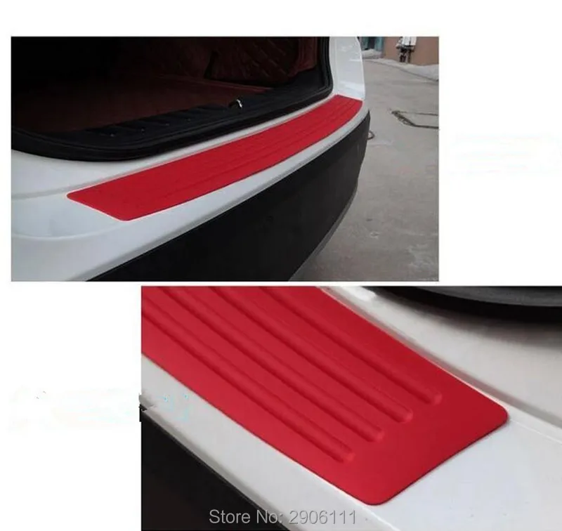 Car rear bumper protective decorative strips for Porsche cayenne macan key 911 panamera boxster 997 996 accessories car styling |