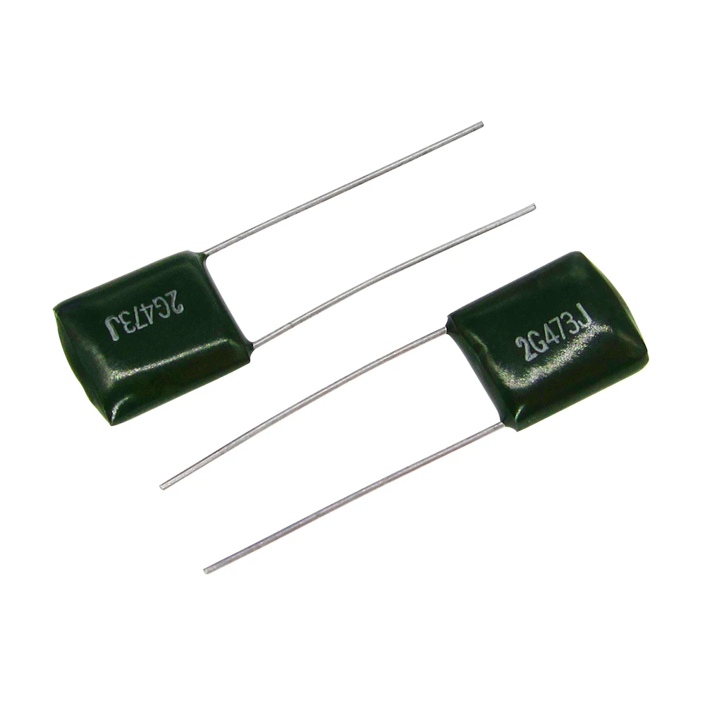 50 шт. Майларовый пленочный конденсатор 400 В 2G473J 0 047 мкФ 47nF 2G473 5% полиэстер - купить