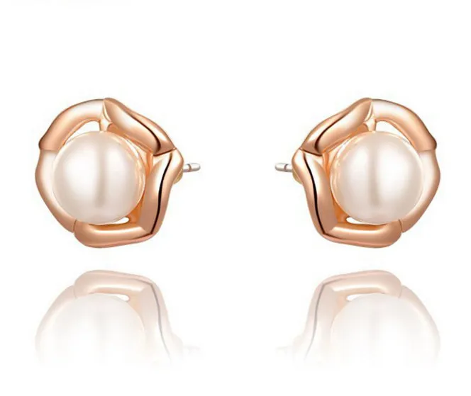 Бесплатная доставка COWNINE Verklaring ожерелья Oorbel Rose вергульда эште остельнело