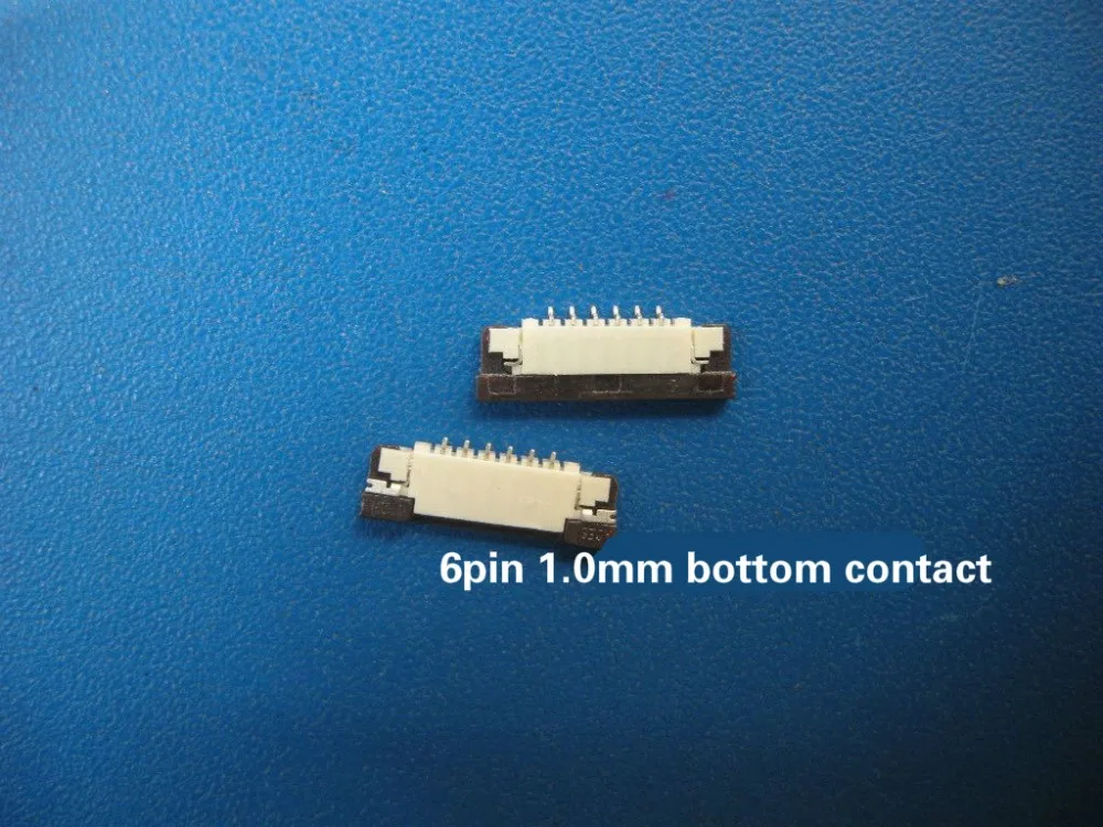 FFC FPC разъем 6-контактный 1 0 мм Шаг нижний контакт | Обустройство дома