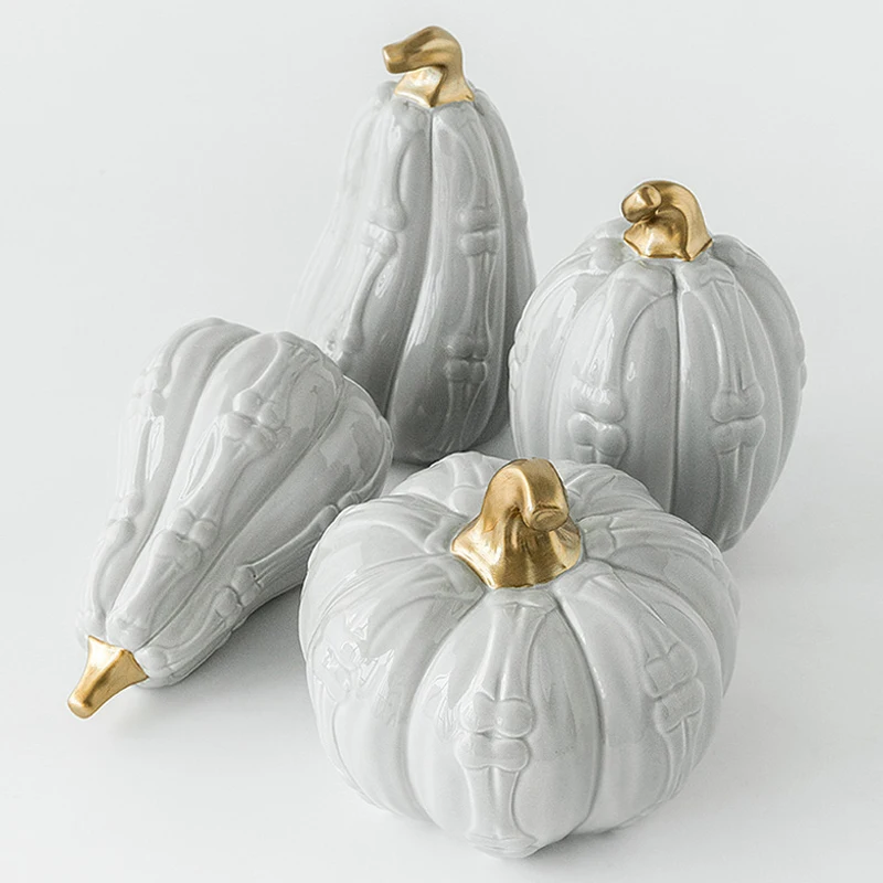 Декор для дома в скандинавском стиле Креативные украшения виде тыквы