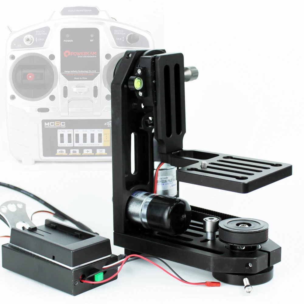 Моторизованный поворотный кронштейн для камеры с блоком управления системы