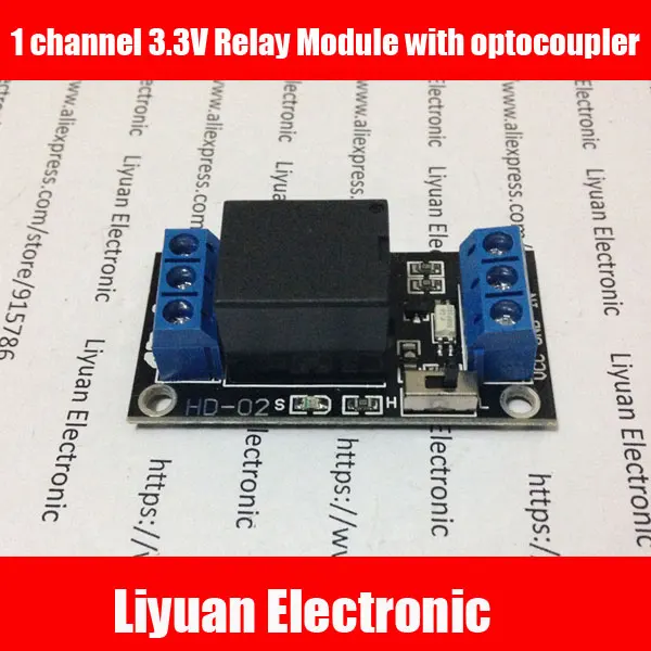 5 шт. 1 канал 3 В релейный модуль с оптомуфтой/Высокий/низкий уровень срабатывает в