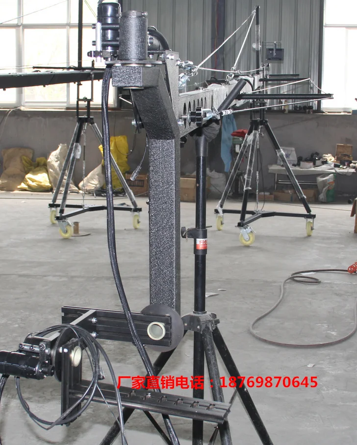 Профессиональный восьмиугольный штатив Jimmy Jib для видеокамеры 10 м 3 оси с