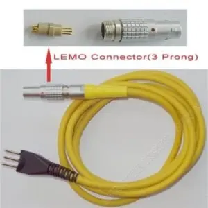 3 контакта + совместим со стильным разъемом Lemo европейским стандартом и может