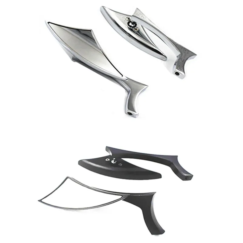 Пара лезвий Seady зеркала заднего вида для мотоцикла Harley Honda Yamaha Kawasaki Chopper Bobber Cafe Racer