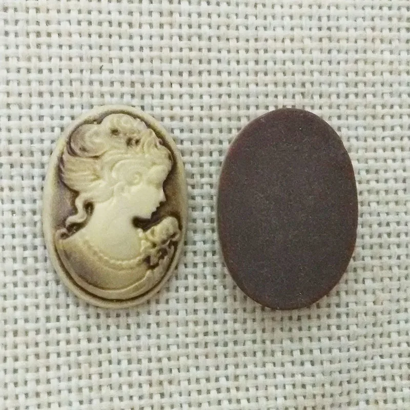 Кабошоны акриловые STENYA серый смешанный цвет 2 шт