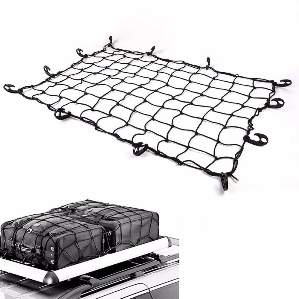 3ft x 4ft автомобиль латекс 4 мм банджи эластичная грузовая сеть с 12 регулируемые