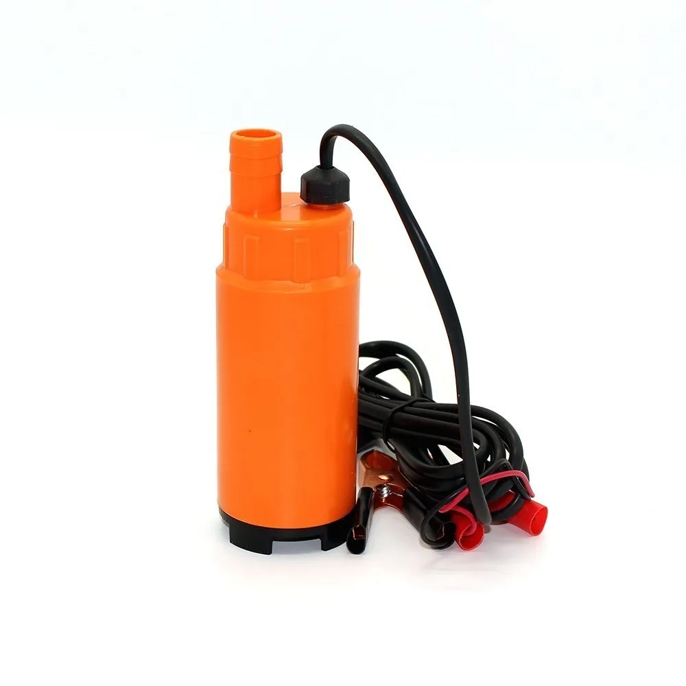 DC 12V/24V 30L/min 19mm hose Plastic Submersible Electric bilge pump for diesel/oil/water/fuel transfer with Switch 12 24 v volt |