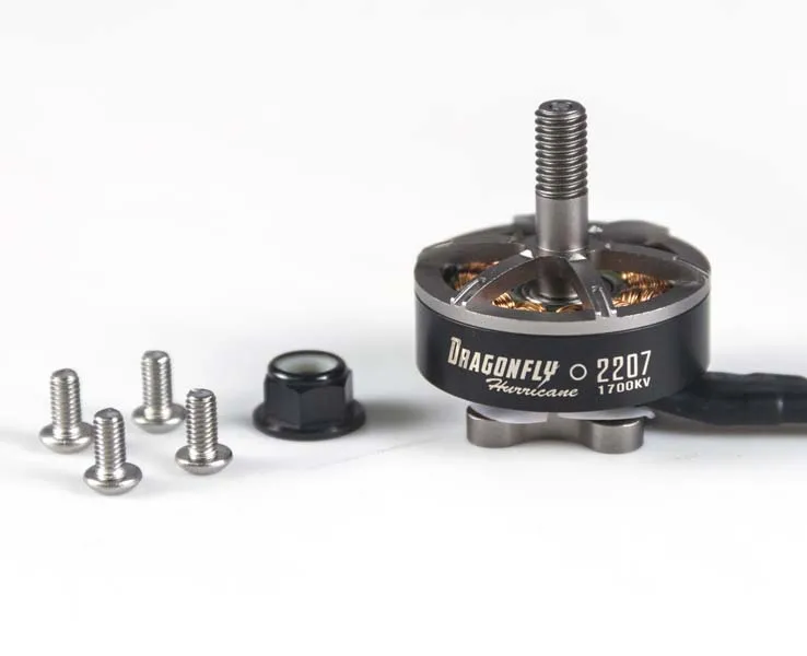 Бесщеточный двигатель Dragonfly Hurricane 2207 KV1700 для FPV Racer|Мотор| |