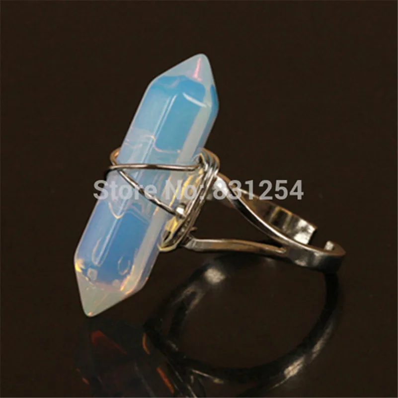 1 шт. натуральный лунный камень кварцевые драгоценные камни кольцо на палец