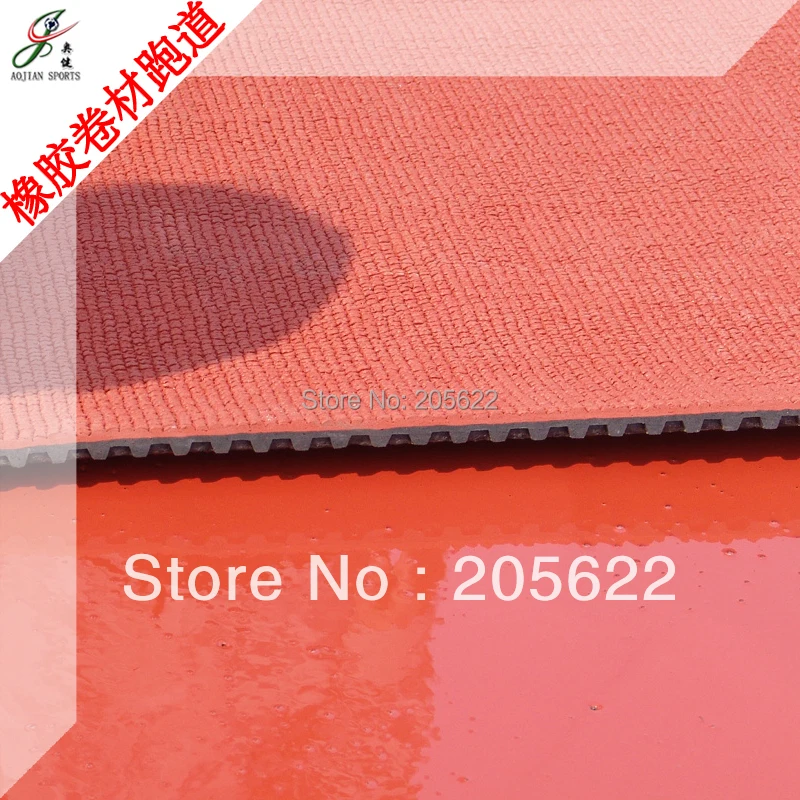 durable guangzhou popular running rubber track |