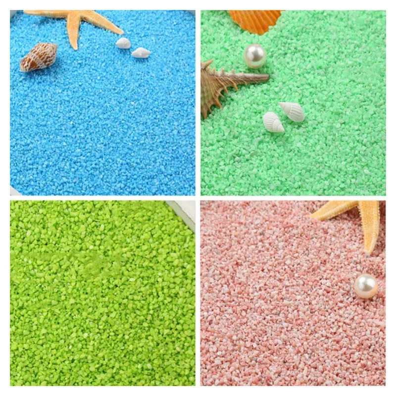 Красочный камень для аквариума водяной фонтан песок садовое украшение