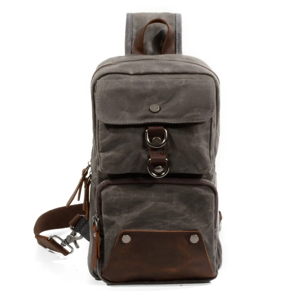 Для Мужчин's Спорт на открытом воздухе Грудь сумка плечо для водонепроницаемый