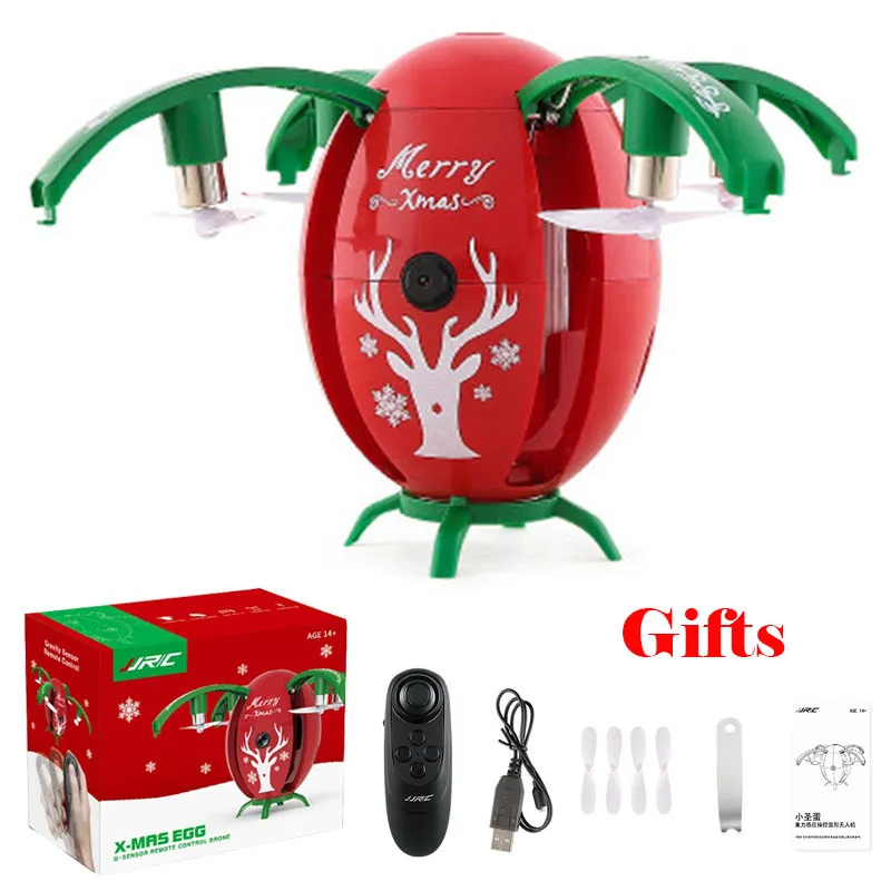 Мини-Дрон с удержанием высоты Радиоуправляемый квадрокоптер RTF JJR/C H66 Egg 720P WIFI FPV