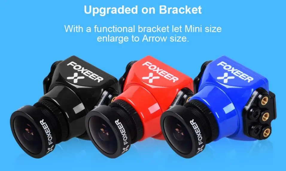 Оригинальный продукт высокое качество новая версия Foxeer Arrow Mini/Standard Pro PAL NTSC FPV Camera