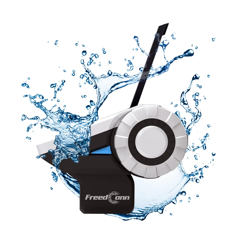 Freedconn 1500M 8-полосная полнодуплексная система связи с мотоциклом BT переговорное