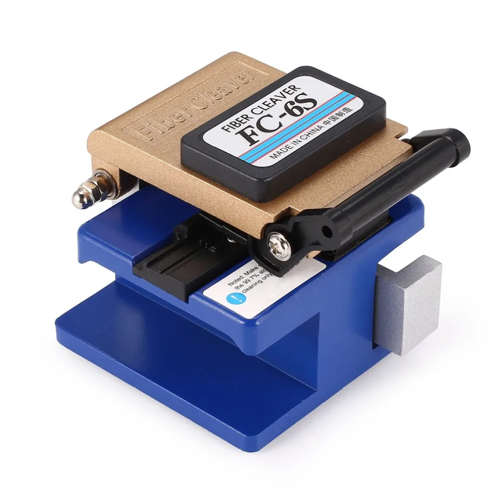 FC-6S высокоточный металлический резак для оптического волокна FTTX FTTH Оптический соединитель Оптический кабель Инструмент для резки.