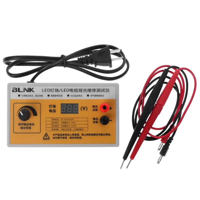 AC 220V LED TV Backlight Tester Strips Screen BackLit Test w Voltage Display | Circuit Breaker Finders