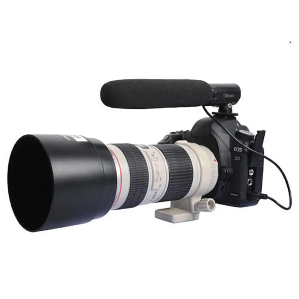 DC/DV микрофон для Nikon Камера D7100 D7000 D5200 D5100 D3200 D3100 D800 цифровой однообъективной