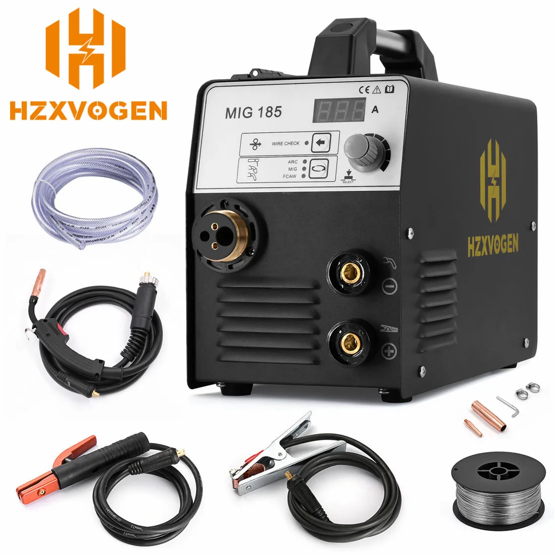 Сварочный аппарат HZXVOGEN MIG185 Mig ARC TIG 3 в 1 220 В|Приборы для MIG-сварки| |