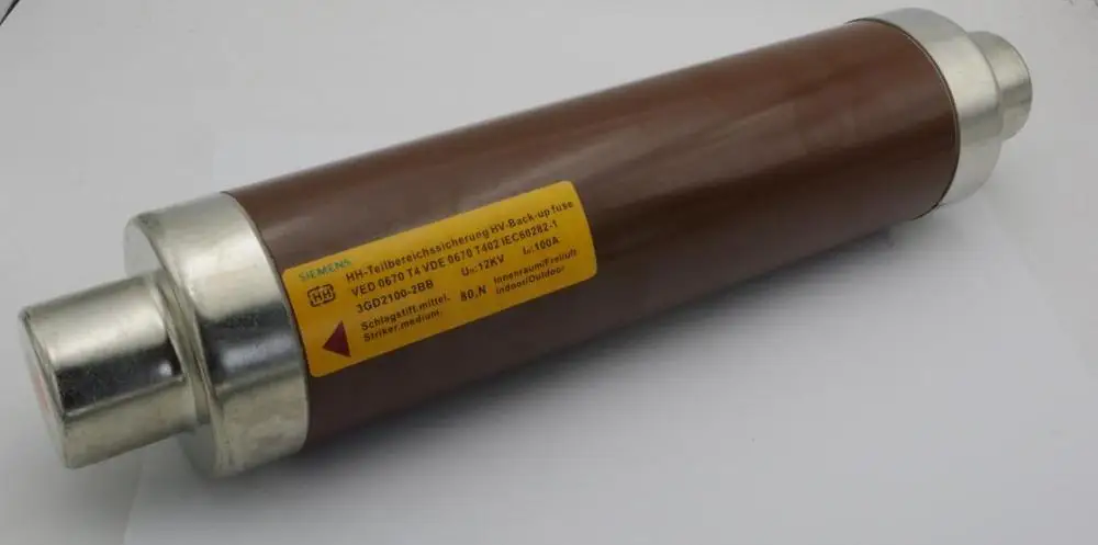 Плавкий предохранитель рубильник цена 3GD2100-2BB 1000A 12KV HV-BACK-UP Термопредохранитель |