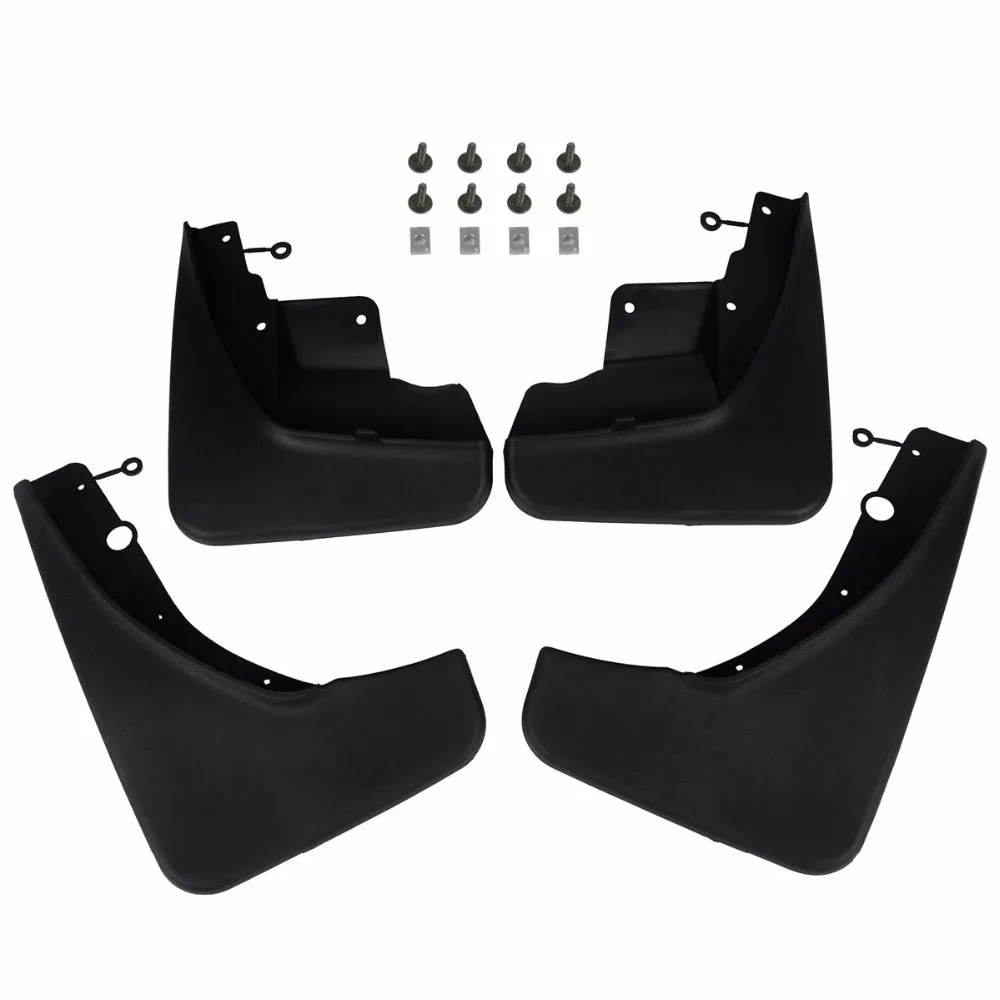 4Pcs Front &amp Rear Splash Guard Mud Flaps for Jeep Grand Cherokee WK2 2011 2012 2013 2014 2015 2016 | Mudguards