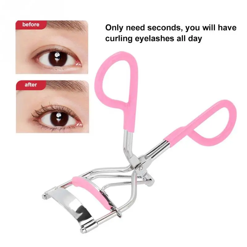 Щипцы для завивки ресниц инструмент макияжа щипцы новые женские зажим розовый
