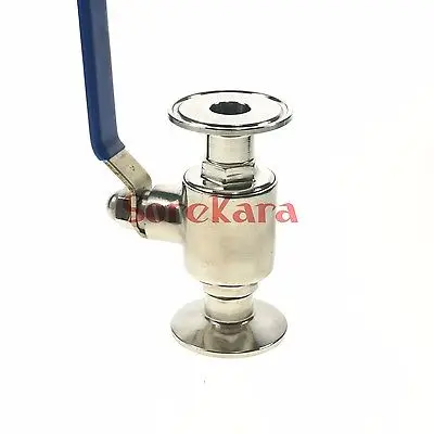 1-1/4&quot 32mm 304 Stainless Steel Sanitary Ball Valve 1.5&quot Tri Clamp Ferrule Type For Homebrew Diary Product