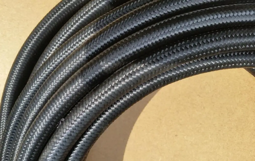 1 метр 16an an16 an-16 черный нейлоновый плетеный шланг фитинг для трансмиссионного