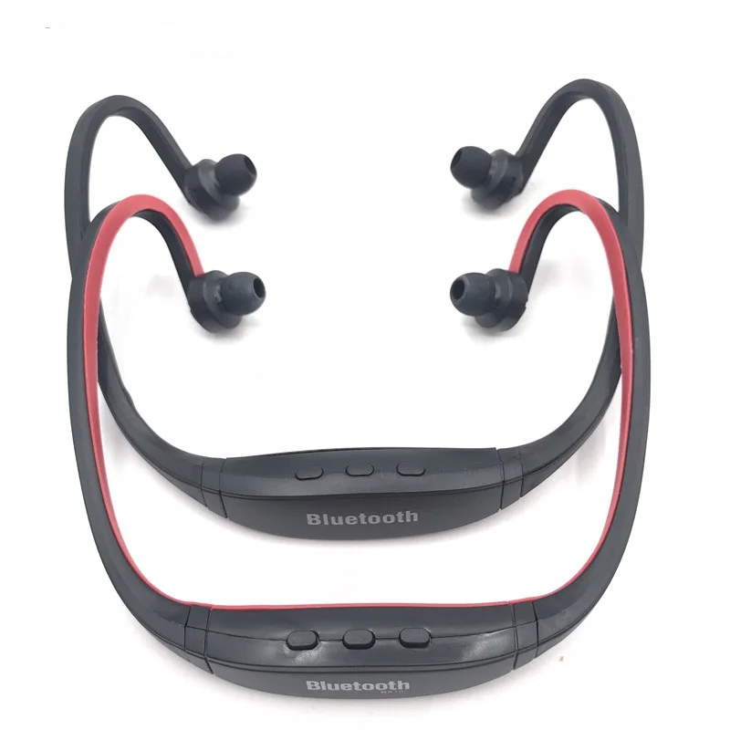 S9 беспроводные Bluetooth наушники со слотом для SD-карты Micro Neckband Auriculares гарнитура