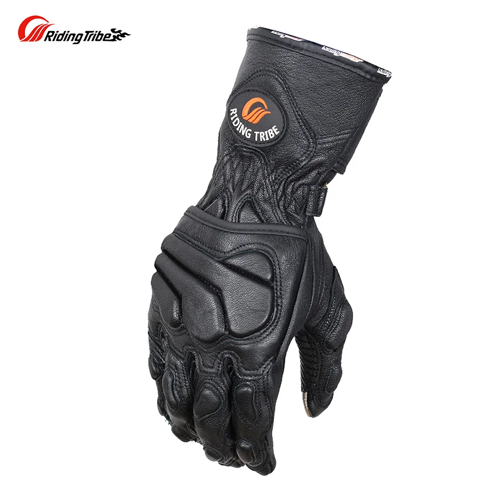Езда племя козья зимние мотоциклетные перчатки защита мотоциклиста гонщик из
