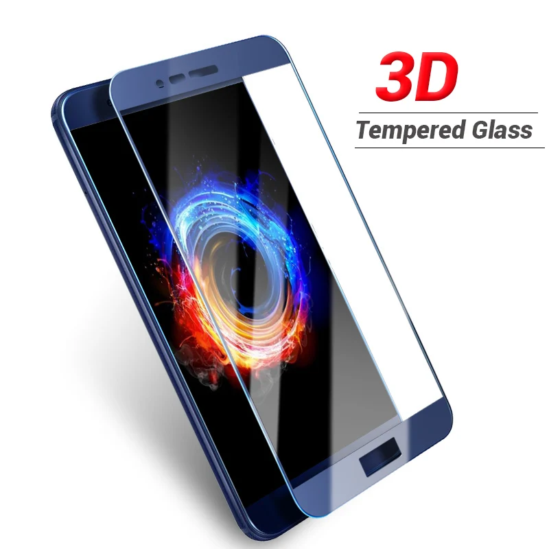 Закаленное стекло 3D для Huawei Honor 6 защитная пленка с полным покрытием 6X 6A 6C Pro HD