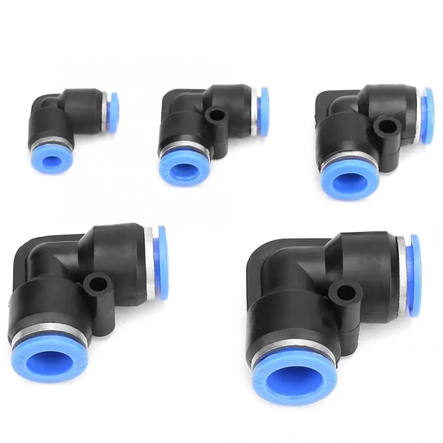 10 * пневматические нажимные фитинги пластик равный локоть быстрое соединение