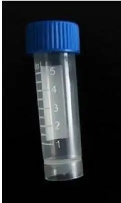 200 шт./лот 5 мл трубка для заморозки со шкалой консервант замороженный образец