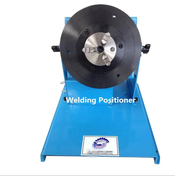 2-18 об/мин 10 кг легкий рабочий сварочный поворотный стол позиционер с патроном 80