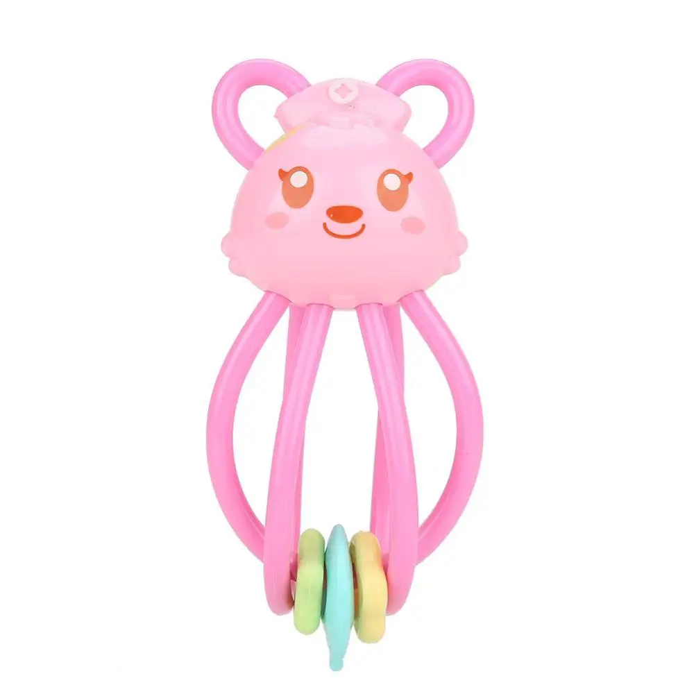 Baby Toys Hand Hold Jingle Shaking Bell Lovely Shake Ring Rattles Newborn 0- 12 Months Teether |