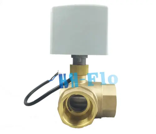 HSH-Flo 1/4 &quotDN20 3/4 В переменного тока трехсторонний электрический клапан |