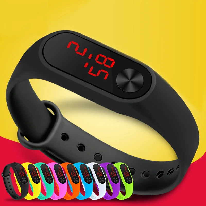 Новинка 2019 цифровые спортивные часы модные повседневные с силиконовым ремешком